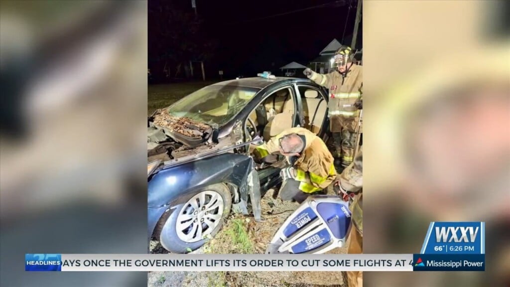 Wiggins Fire Learns New Skills For Car Crash Response