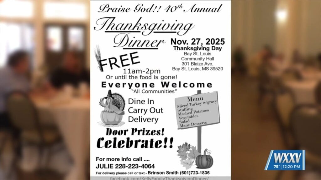 40th Annual Kelly Family Thanksgiving Dinner