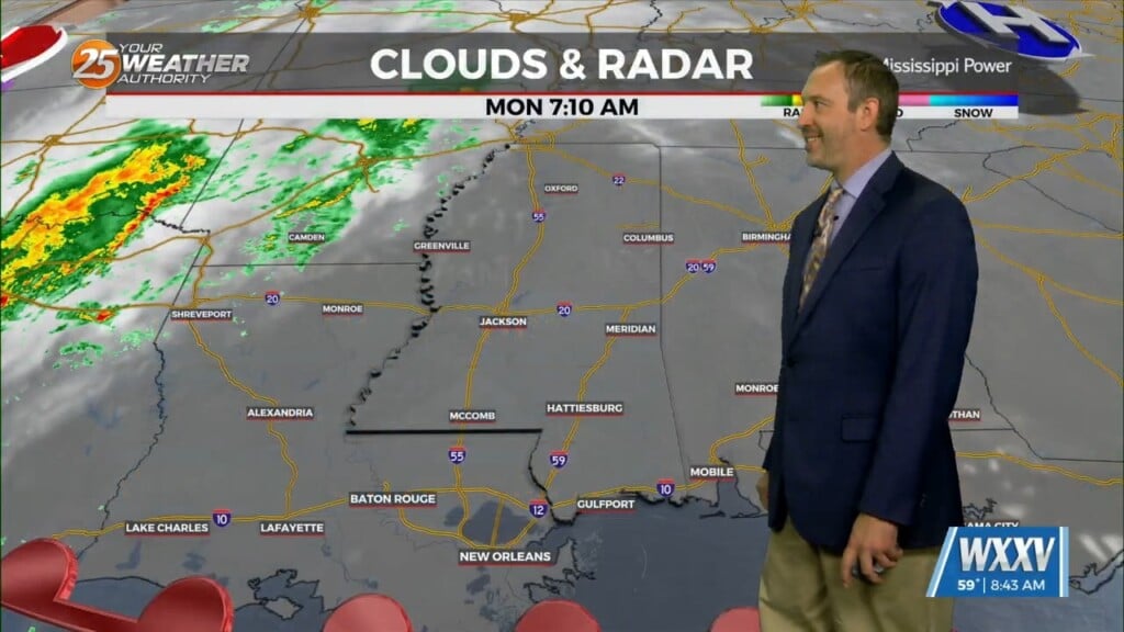 11/24 Ryan's "slightly Cooler" Monday Morning Forecast