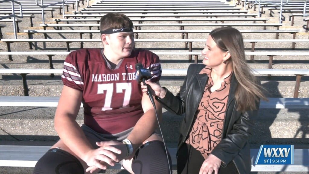 Get To Know Mr. Football For Class 6a, Picayune's Mitchell Smith!