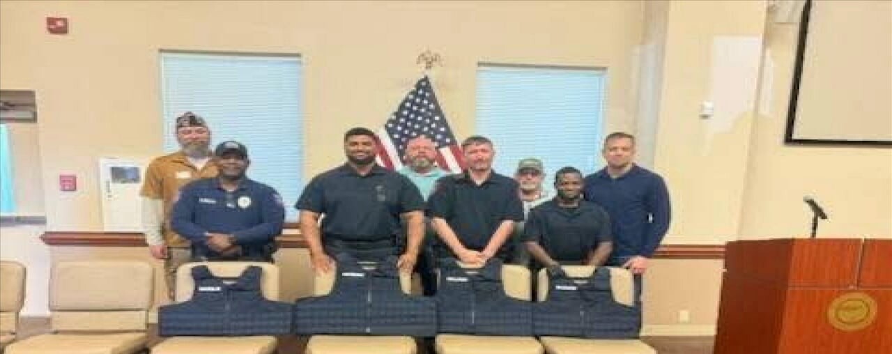 Lucedale Police Department receives bulletproof vests - WXXV News 25