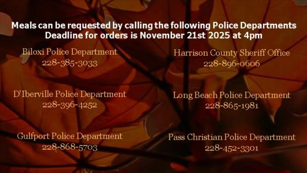 Harrison County Agencies Hosting Annual Feed The Needy Thanksgiving Meal