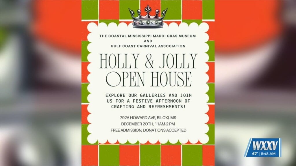 Mardi Gras Museum Holly And Jolly Open House