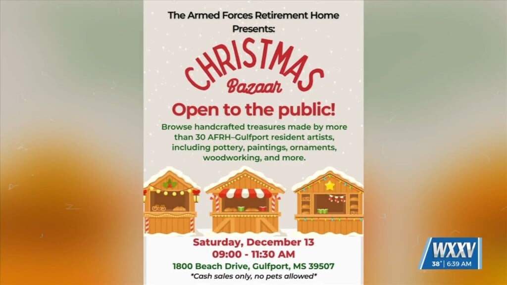 Armed Forces Retirement Home Holding Christmas Bazaar