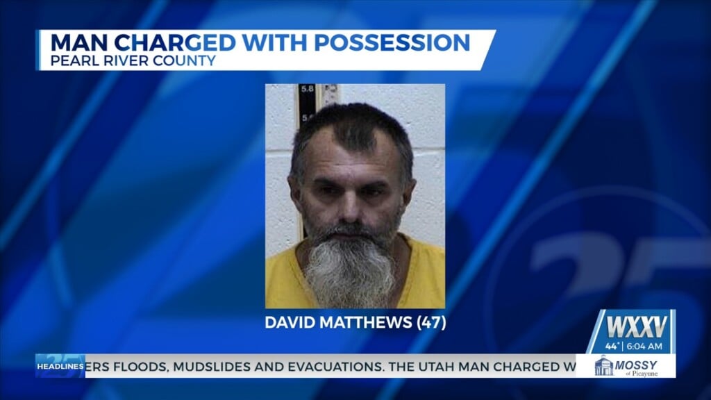 Pearl River County Man Arrested On Possession Of Meth With Intent To Distribute