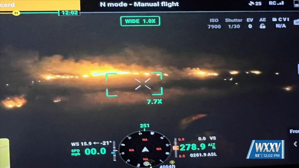 Crews Continue To Monitor Marsh Fires In Jackson County