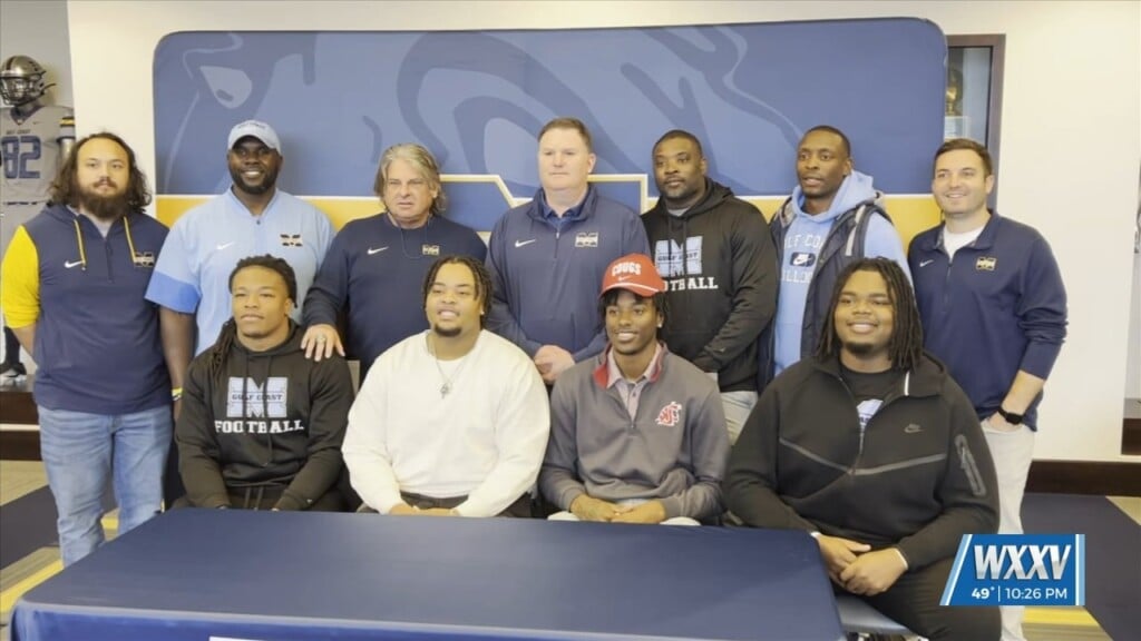 Mgccc Bulldogs Willie Breland Jr., Taurean Davis, Demorrsion Brown And Omaion Bender Sign To Play Next Level!