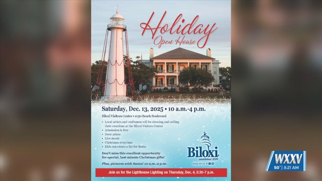City Of Biloxi Holding Holiday Open House