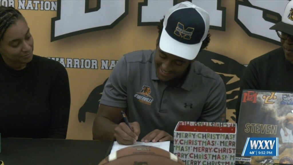 D'iberville's Steven Ramsey Joins The Linebacker Room At Mississippi Gulf Coast Community College!