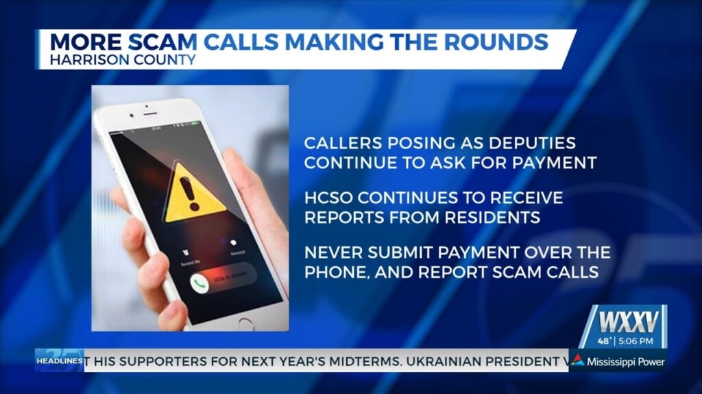 More Scam Calls Making The Rounds In Harrison County