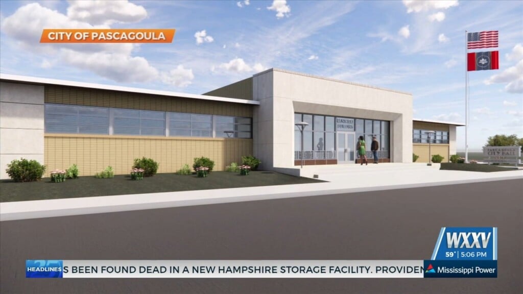Renderings Released Of Pascagoula City Hall Renovations