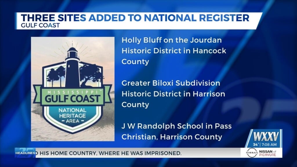 Three Coastal Sites Added To National Register