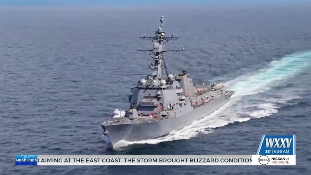 Destroyer Ted Stevens Delivered To U.s. Navy