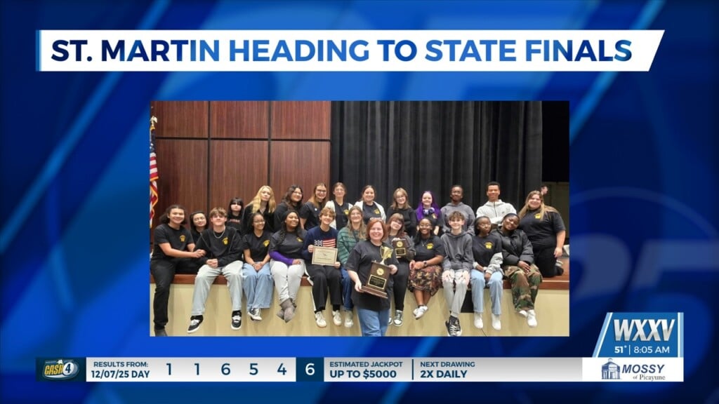 St. Martin Theatre Heading To State Finals