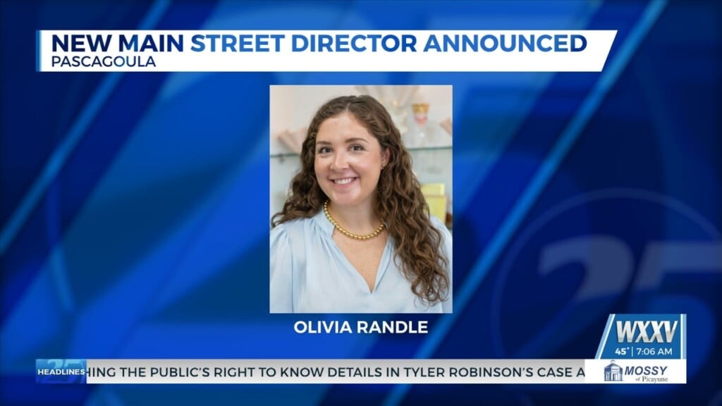 Pascagoula Main Street Announces New Director