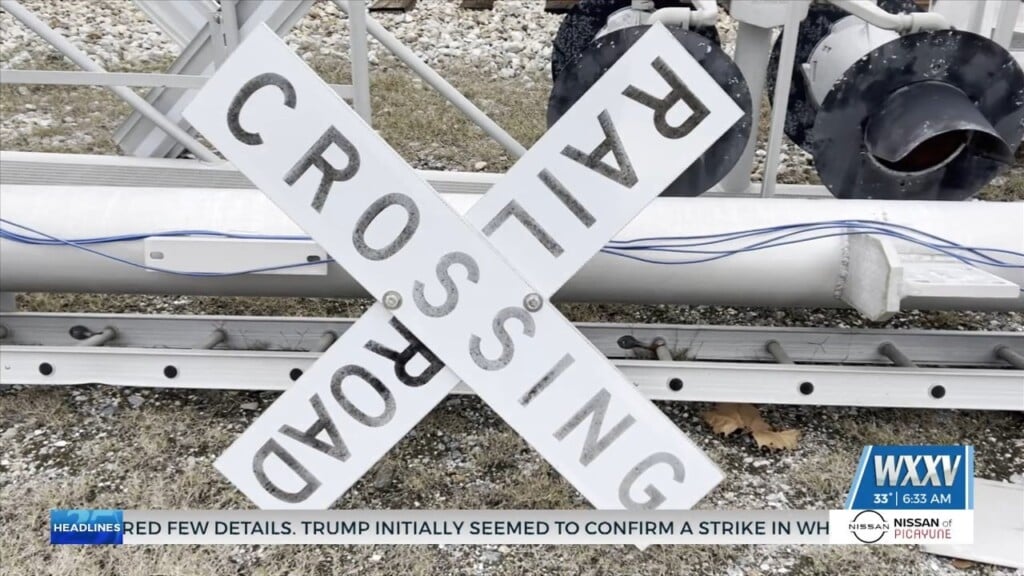 City Of Pass Christian Upgrading Railroad Crossings To Improve Safety