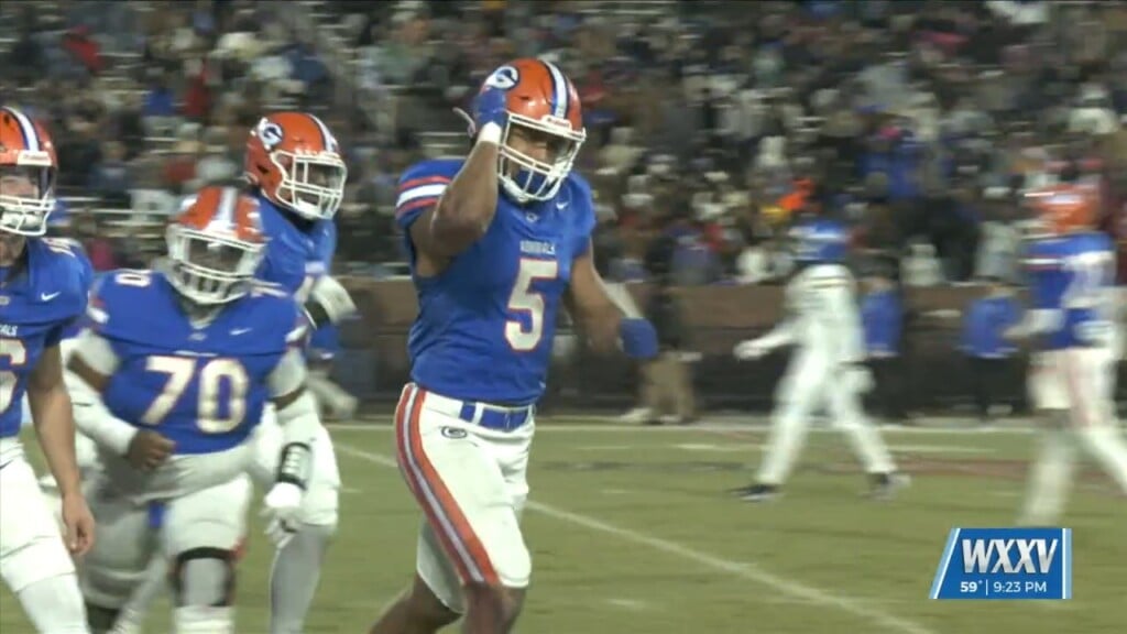 Star Running Back Cooper Crosby Reflects On State Championship Win At His Future School, Mississippi State University!