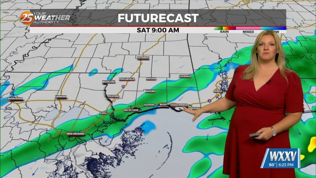 Mostly Cloudy Weekend With A Few Showers