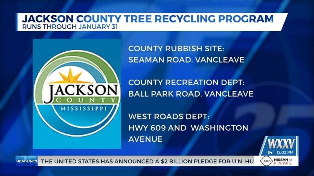 Jackson County Offering Christmas Tree Recycling Program