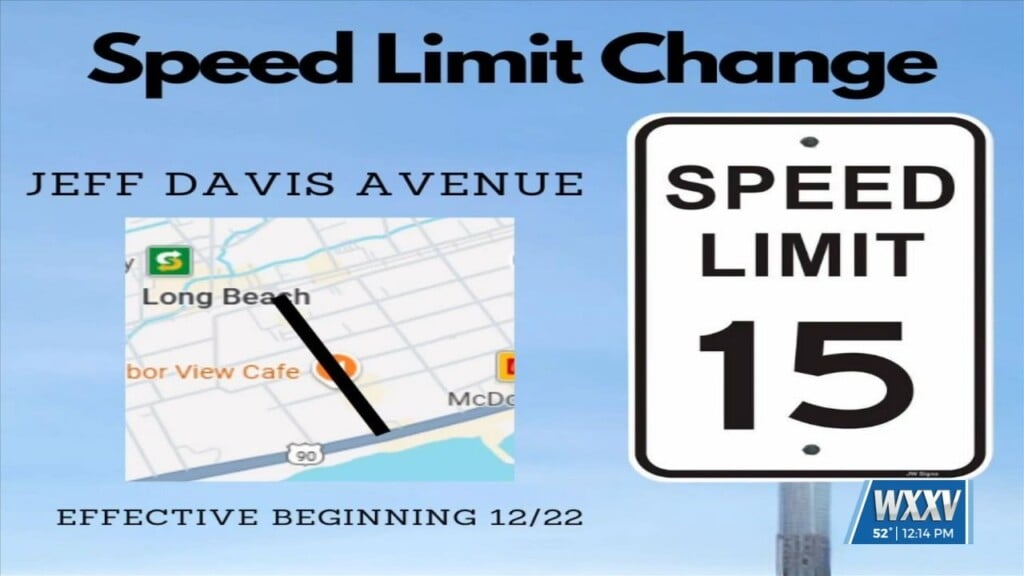 Speed Limit Changing On Jeff Davis Avenue In Long Beach