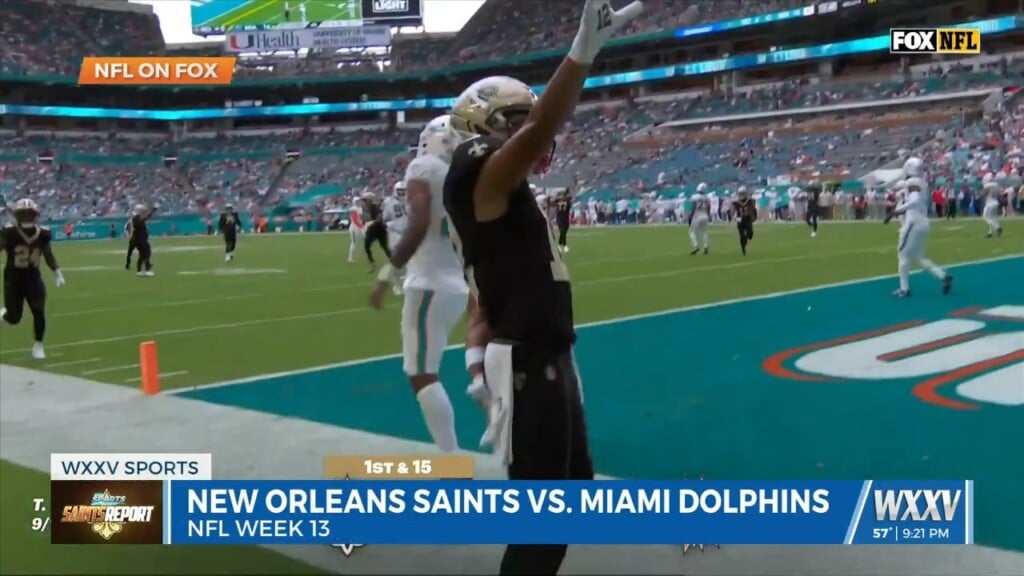 Saints Report: Black And Gold Fall Out Of Playoff Contention With 21 17 Loss To Miami Dolphins