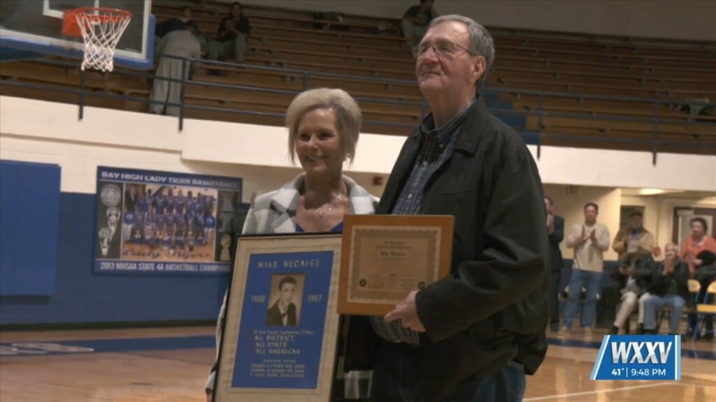 Bay High Basketball Court Dedicated To Tiger Legend Mike Necaise!