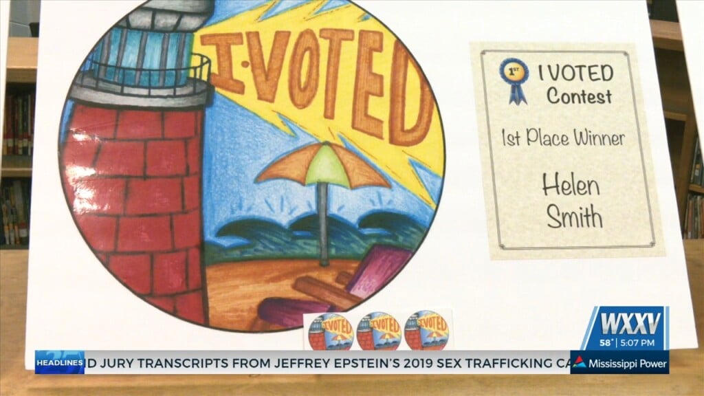 Winners Of Harrison County ‘i Voted’ Sticker Contest Revealed