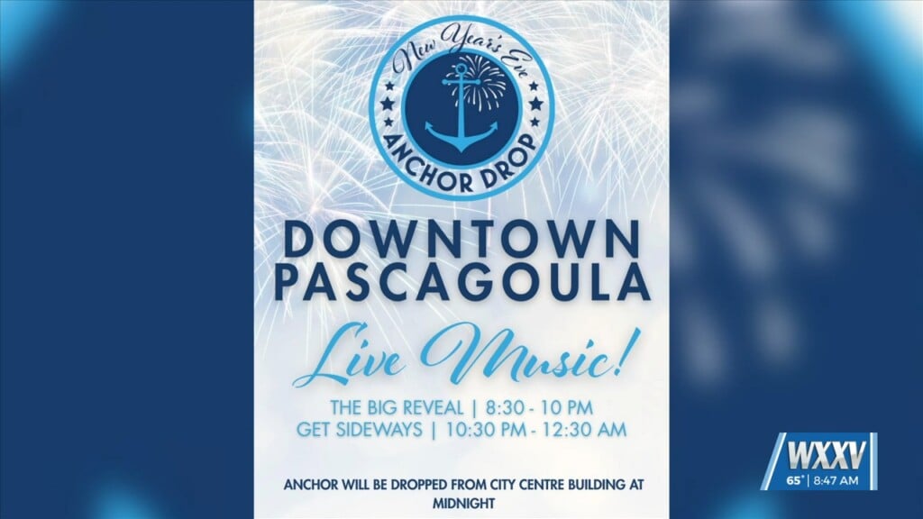 City Of Pascagoula Hosting Their Anchor Drop To Ring In 2026
