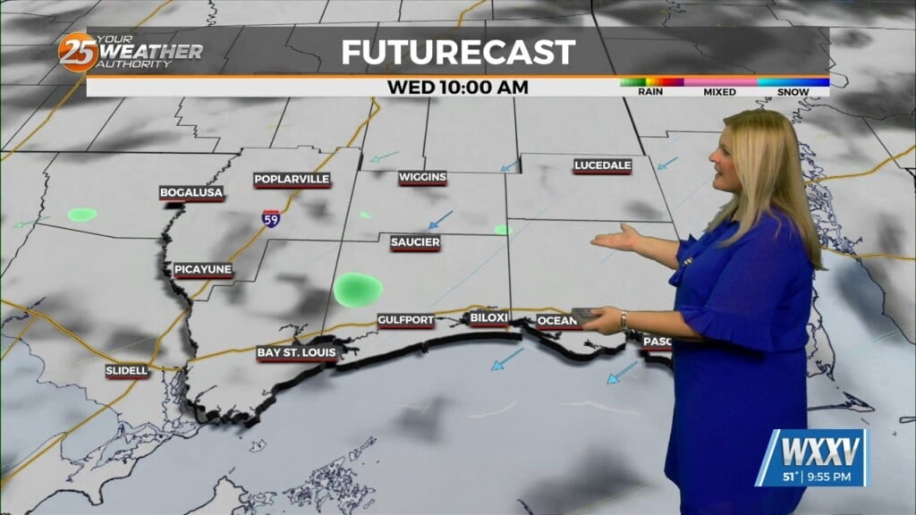 Showers Possible Wednesday Into Thursday