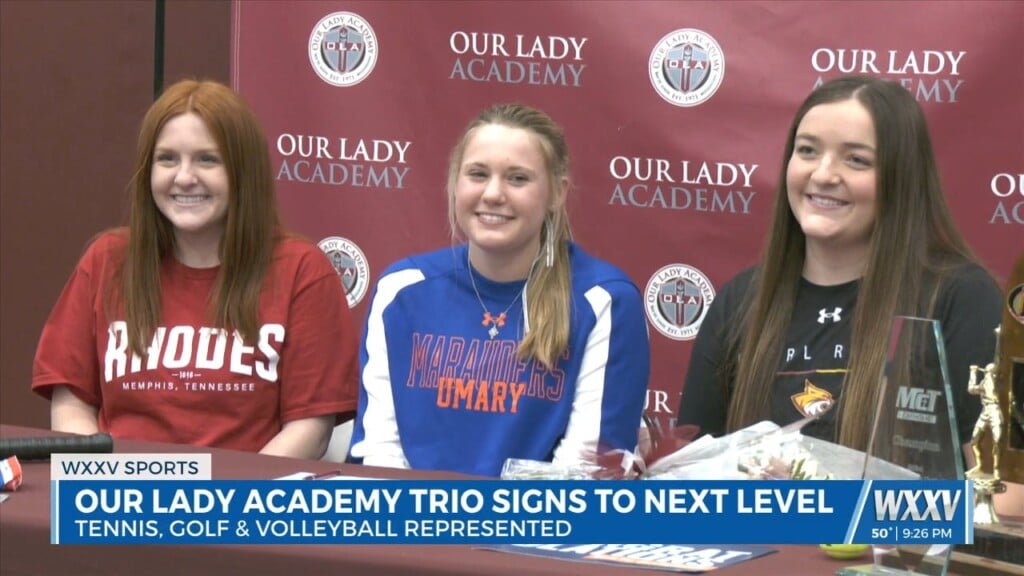 Our Lady Academy Trio Signs To Next Level