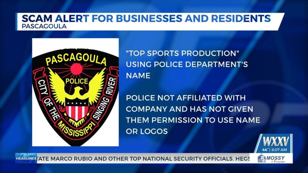 Scam Alert For Businesses And Residents In Pascagoula