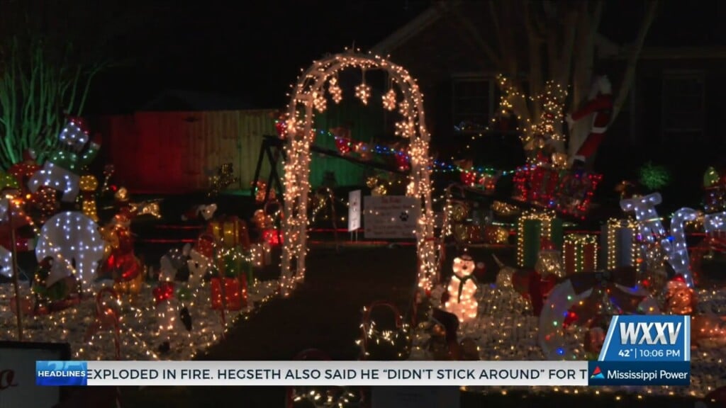 Wiener Wonderland Christmas Display Returns To South Mississippi