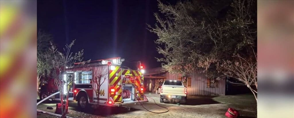 Jackson County Fire Protection Fights Fire