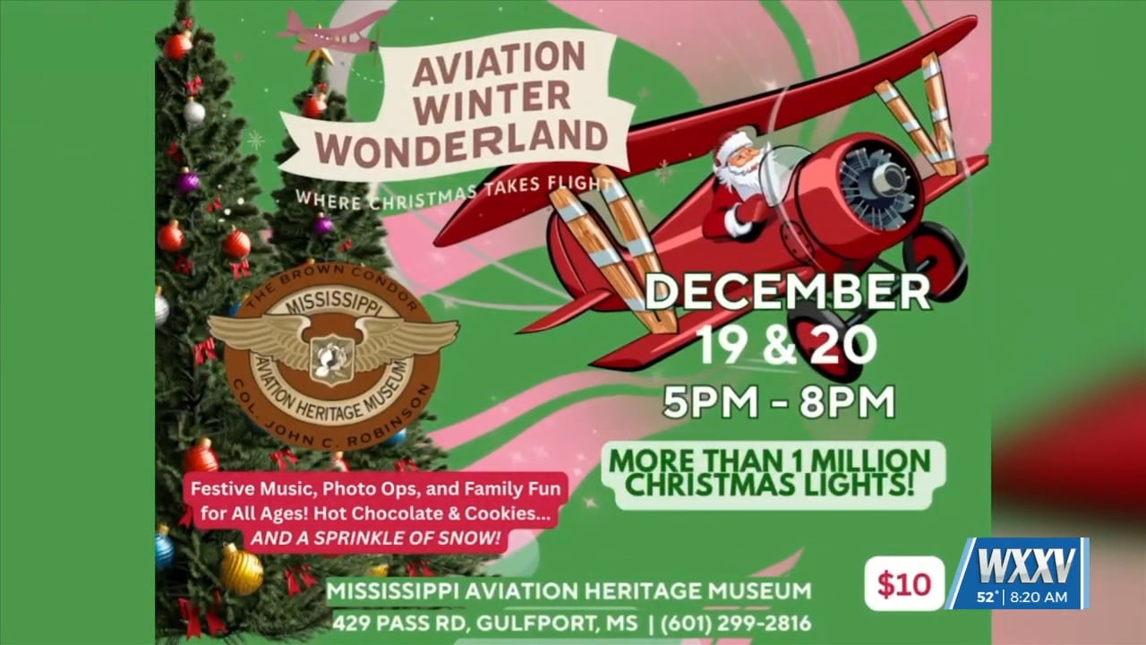 Winter Wonderland at the MS Aviation Heritage Museum
