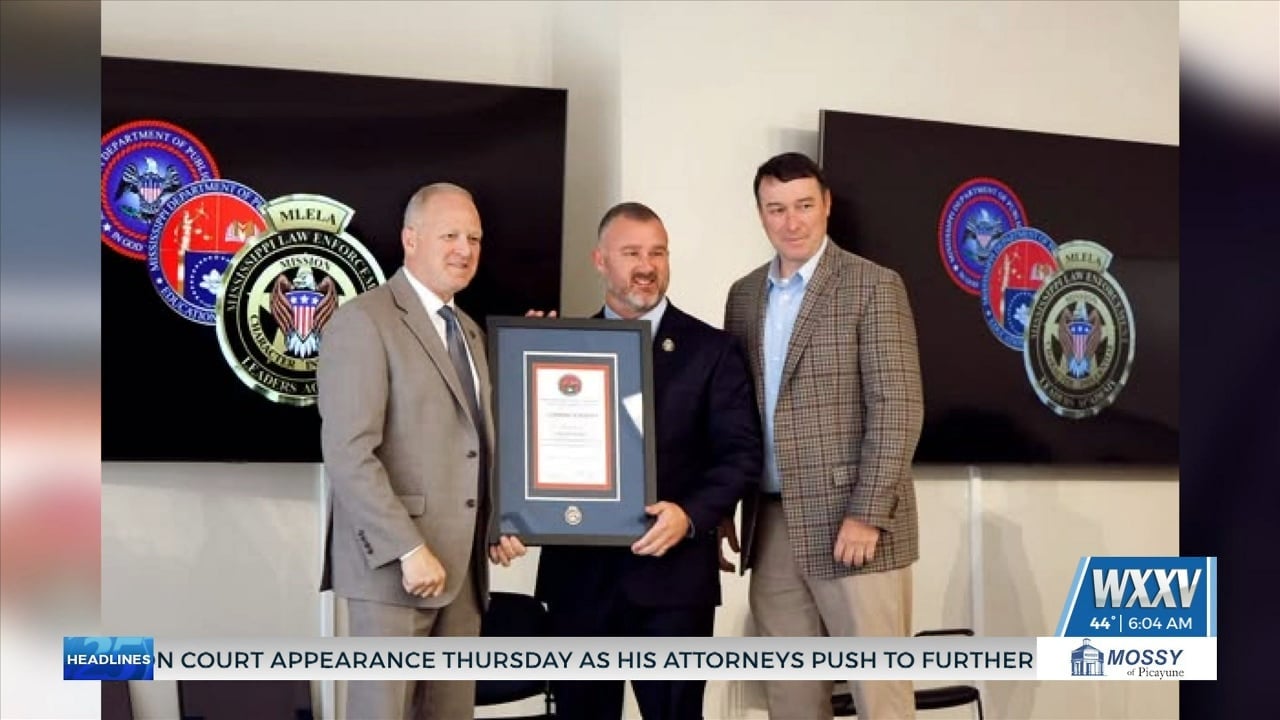 Picayune police chief graduates from leadership academy - WXXV News 25