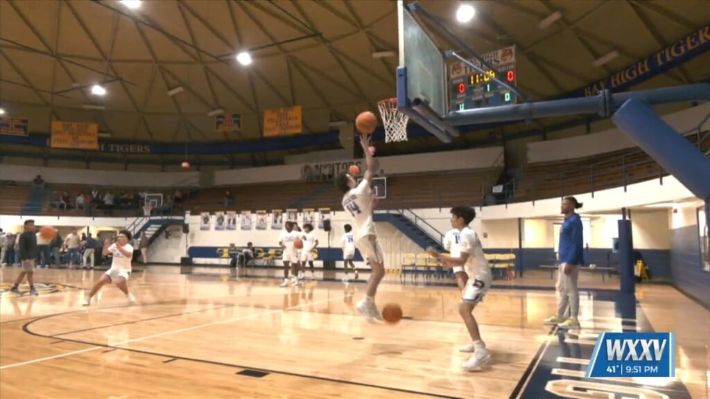 Bay High Boys Basketball Dominates St. Patrick 53 25