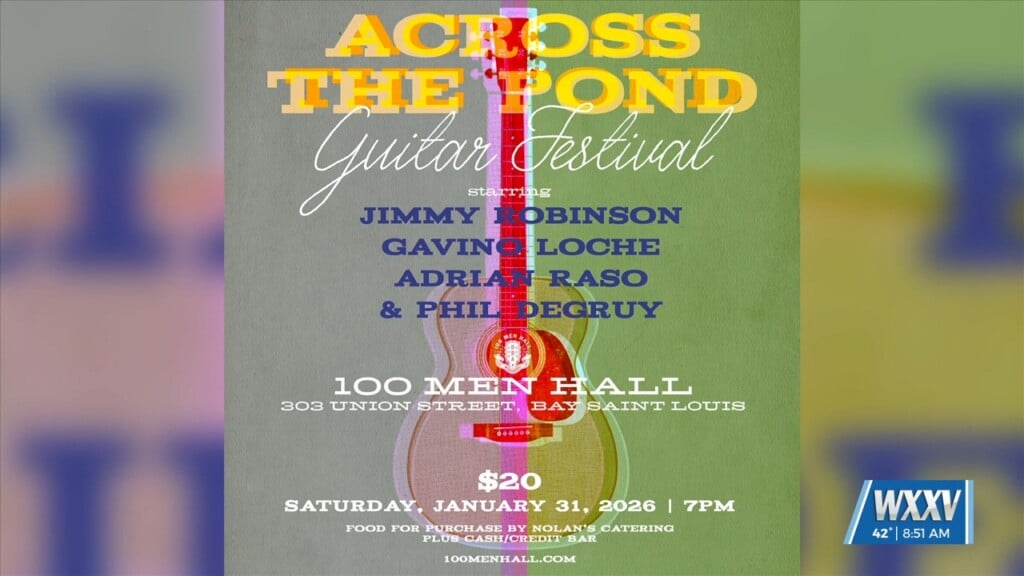 Highlighting Upcoming Events At 100 Men Hall