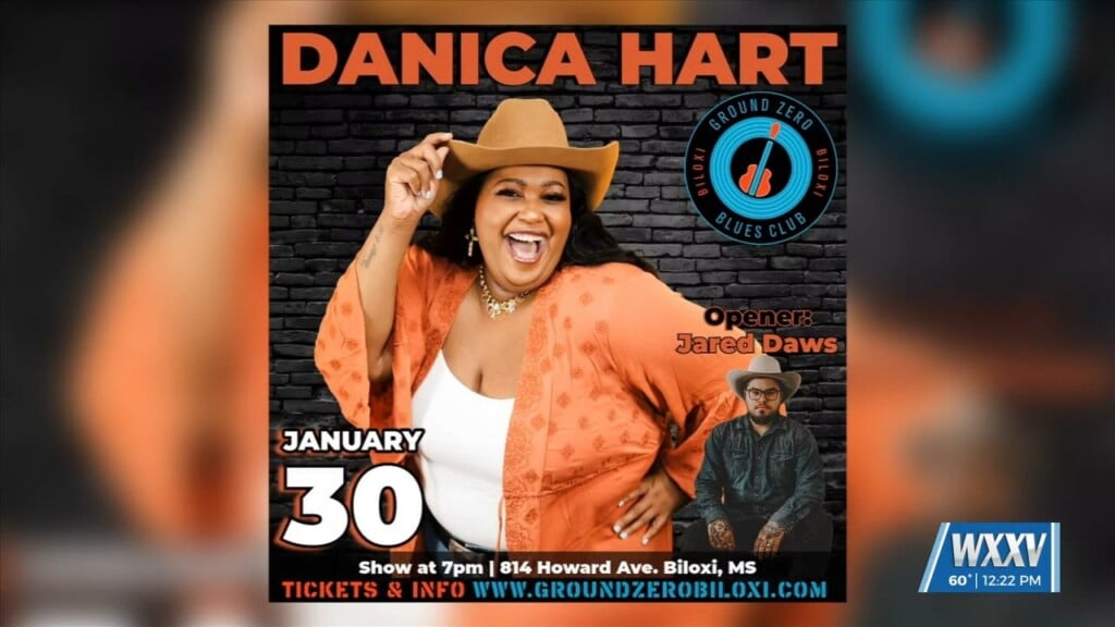 Danica Hart In Studio To Discuss Upcoming Performance In Biloxi