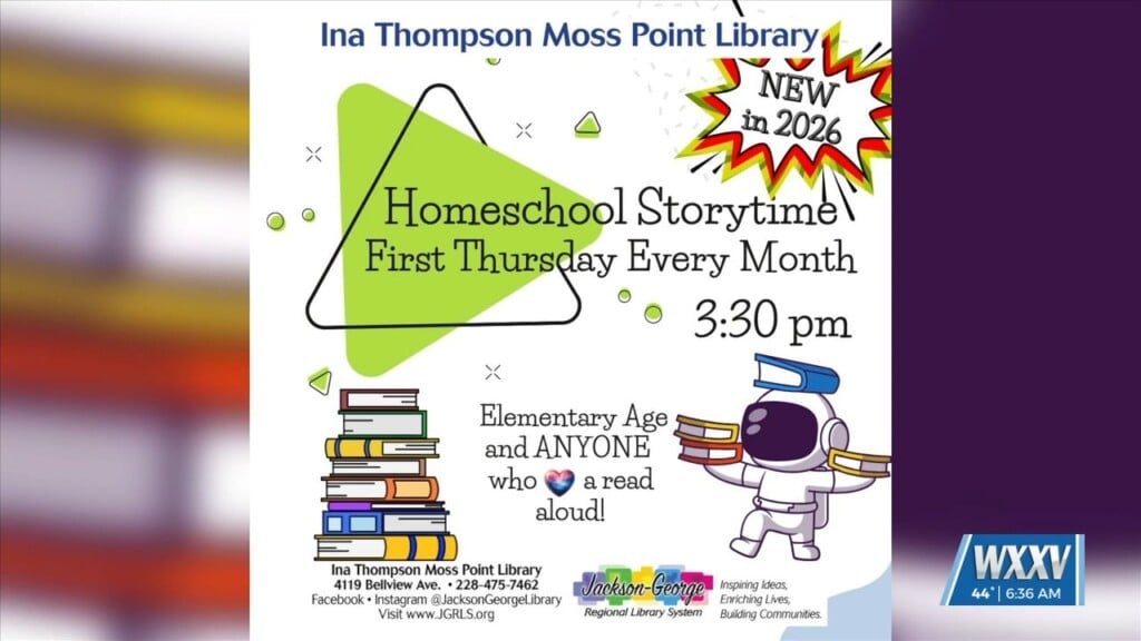 Ina Thompson Library Introducing Homeschool Story Time