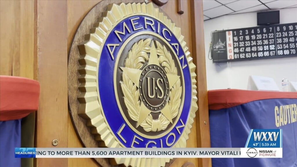 National Commander Visits American Legion In Gautier
