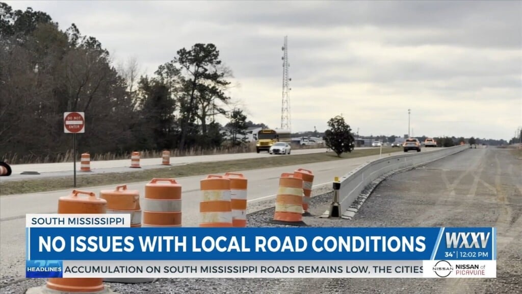 No Issues With Local Road Conditions