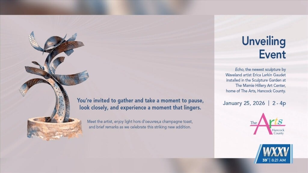 The Arts, Hancock County Unveiling New Sculpture