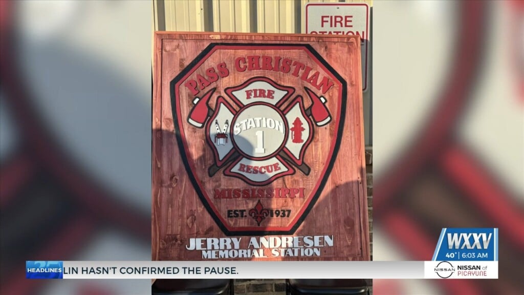 Officials Cut The Ribbon On Pass Christian Fire Station 1