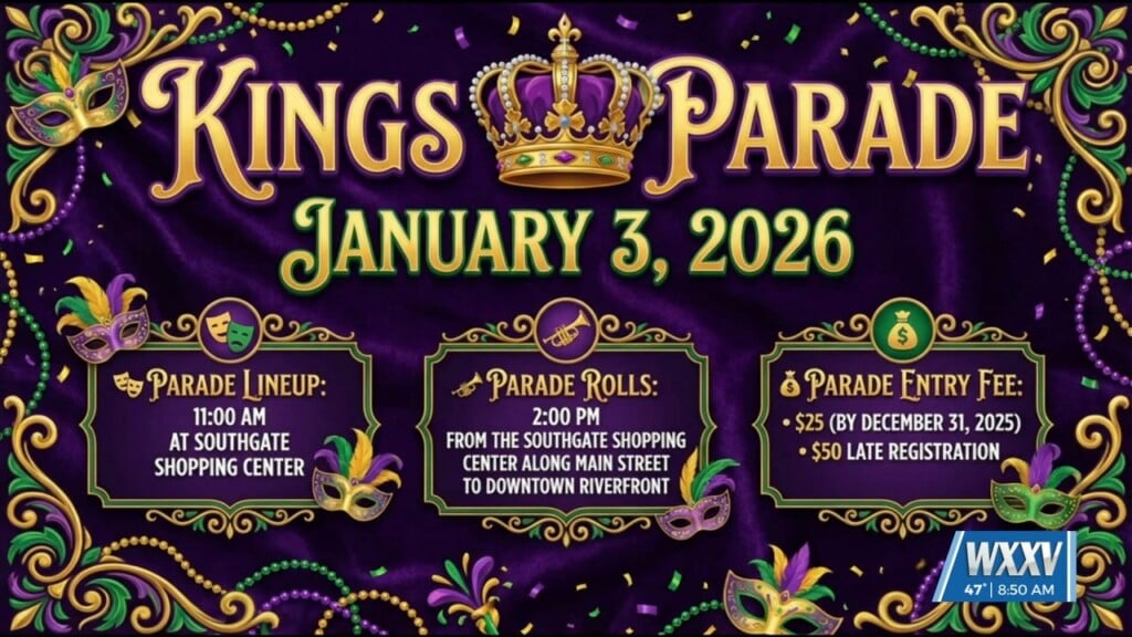 Kings Parade Kicks Off Mardi Gras Season In Moss Point
