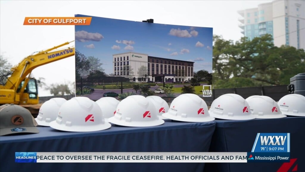 Crews Break Ground On New Hotel In Gulfport