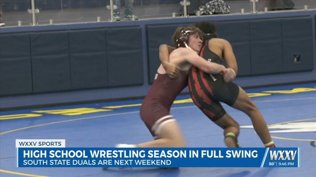 High School Wrestling Heating Up In South Mississippi Ahead Of South State Duals