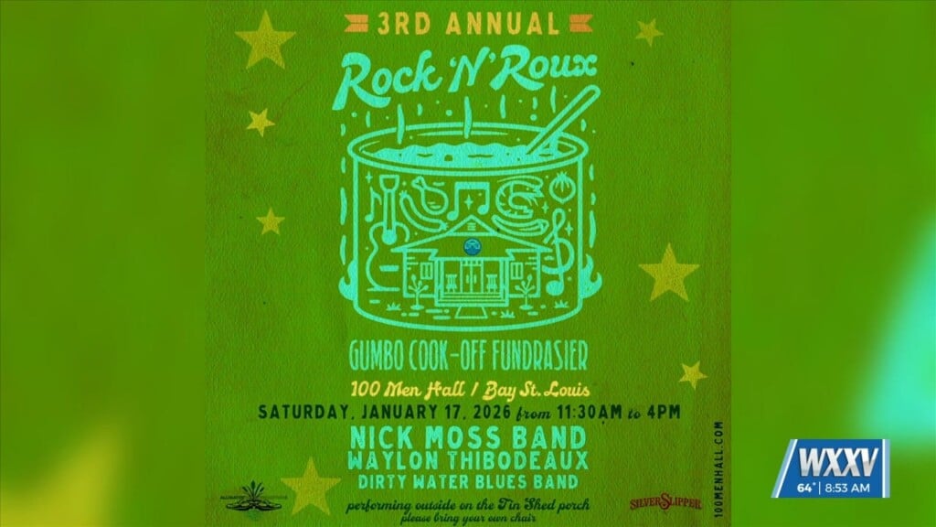 100 Men Hall Hosting Rock N Roux Gumbo Cook Off