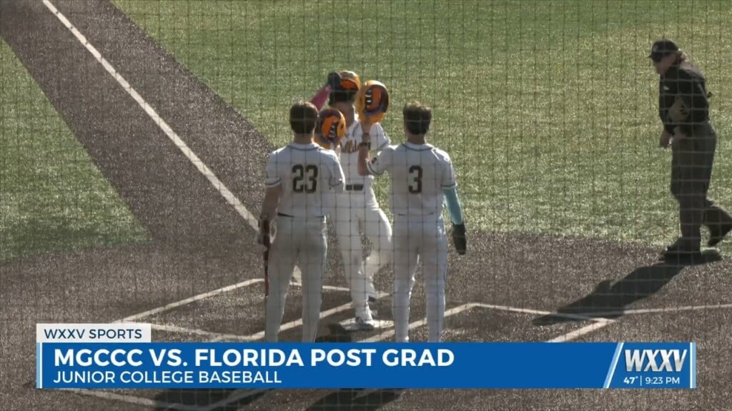 Mgccc Baseball Dominates Florida Post Grad, 15 1, On Opening Day
