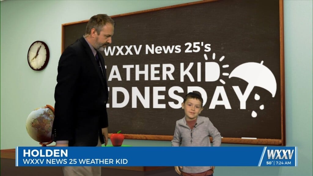 01/14 Holden's "weather Kid" Wednesday Forecast