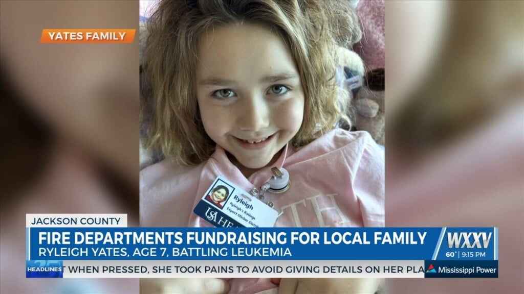 Jackson County Fire Departments, Emergency Service Offices Team Up To Support Young Girl Battling Leukemia